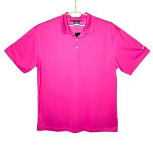 Nike Golf Mens 3XL Pink Polo Shirt Dri-Fit Micro-Pique - NWT